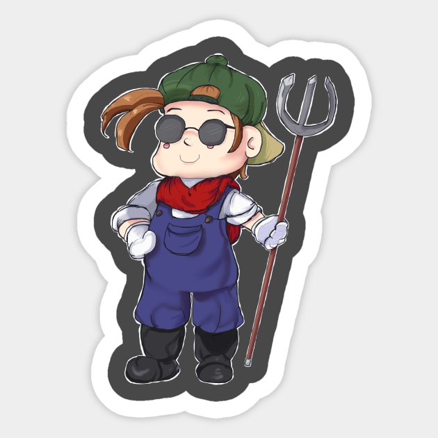 FTH (For the Harvest) Sticker by shirohime